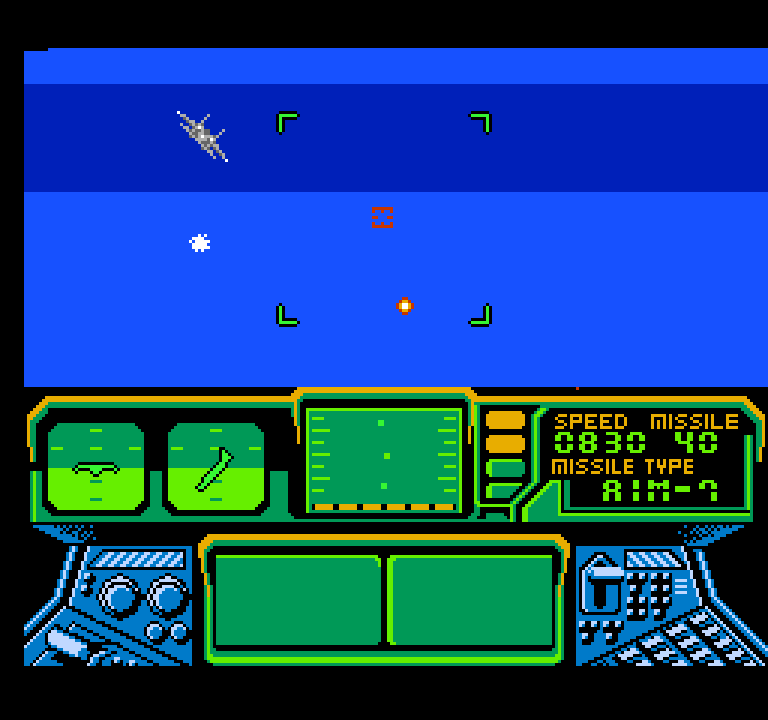 Flying in mission 1
