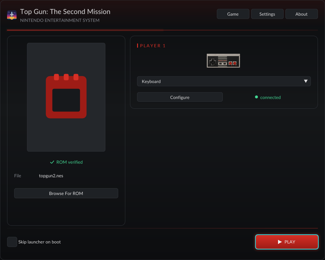 The launcher