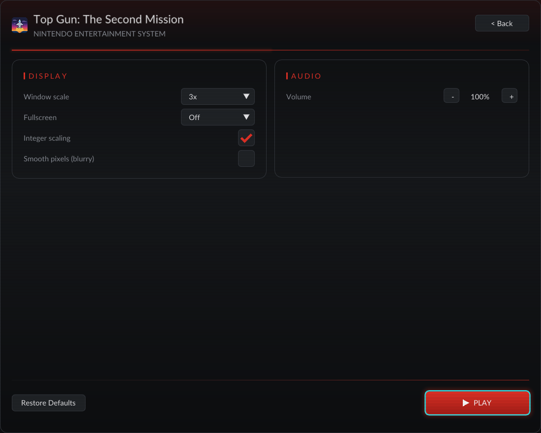 Launcher settings